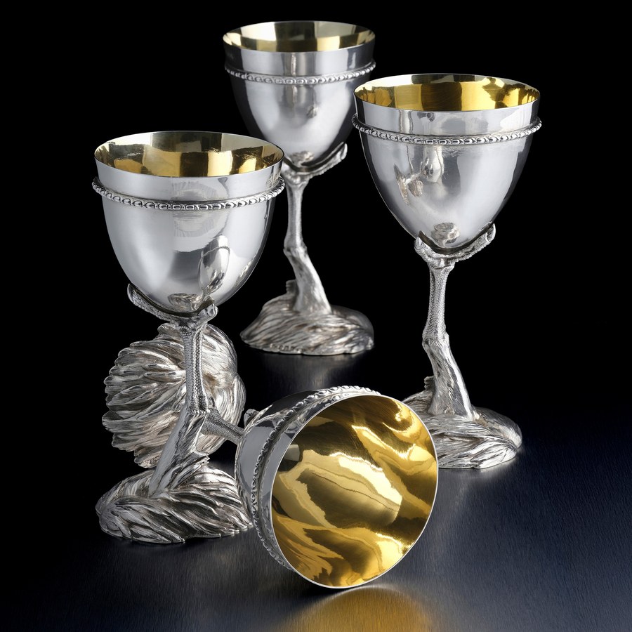 Silver goblets