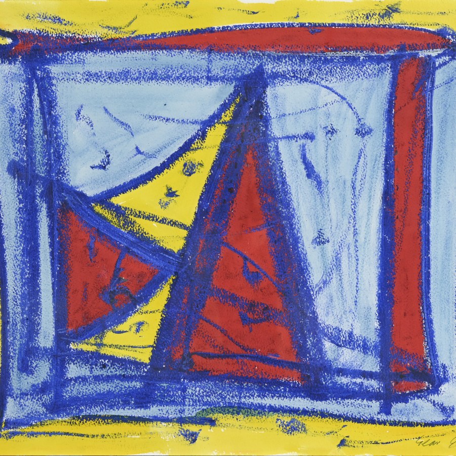 A William De Morgan style tile